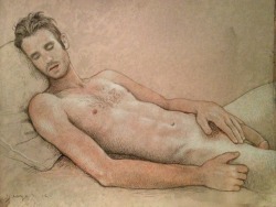 yeagermuse: James, live 90 minute drawing,