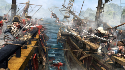 gamefreaksnz:  Assassin’s Creed IV: Black Flag E3 2013 trailers, demo footage, screenshots  Ubisoft has released new trailers with a bunch of gameplay footage from their upcoming Assassin’s Creed sequel.