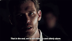 gilbertsalvatorediaries:  “Loneliness, Stefan. That’s why me and you memorialize the dead.” 