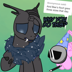 ask-vasara:ask-acepony:Bee the irresistible