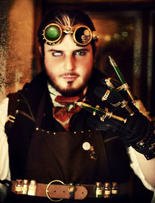 Steampunk Mad Scientist by cammykillerbee