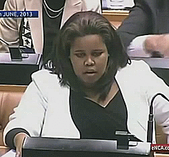 krsalmers:blackfashion:youngblackandvegan:biscuitsarenice:Lindiwe Mazibuko - South African Politicia