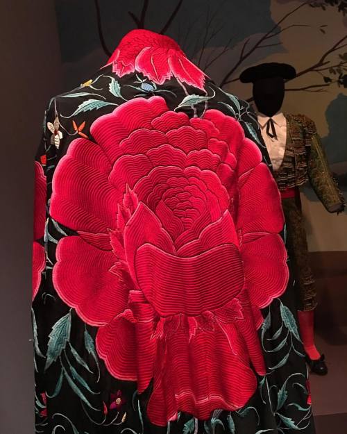 Fascinating conundrum: curators know this silk-and-rayon mantilla shawl was made 1900-1930, but they