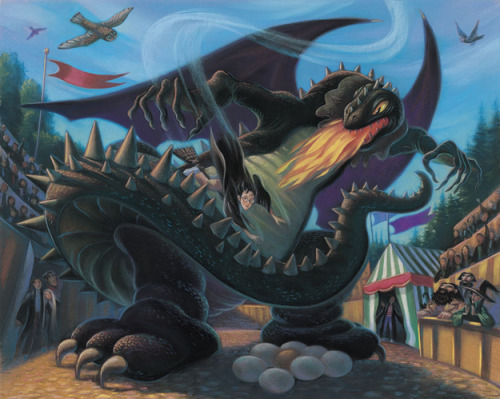 buzzfeedgeeky:  Rare Harry Potter Illustrations From The Book’s Artist. 