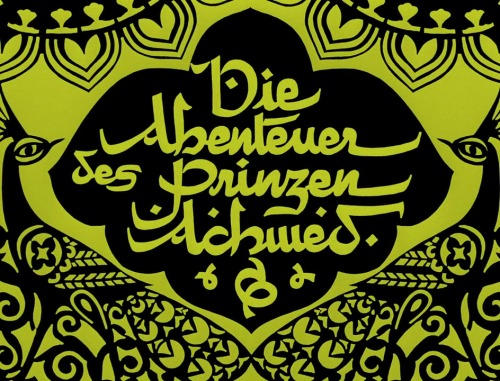 wednesdaydreams:  The Adventures of Prince Achmed (1926), Lotte Reiniger