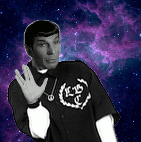 Star Trek Gifs — Ajeweltosparkle: Drop It Like You'Re Spock.