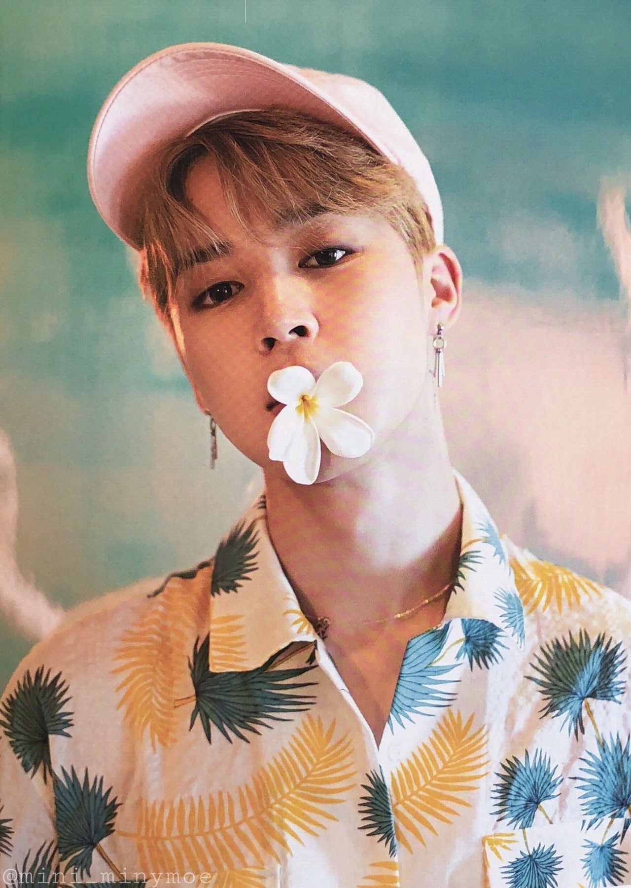 Jimin in Summer Package in Saipan. ♥ Credits to | 헐지민