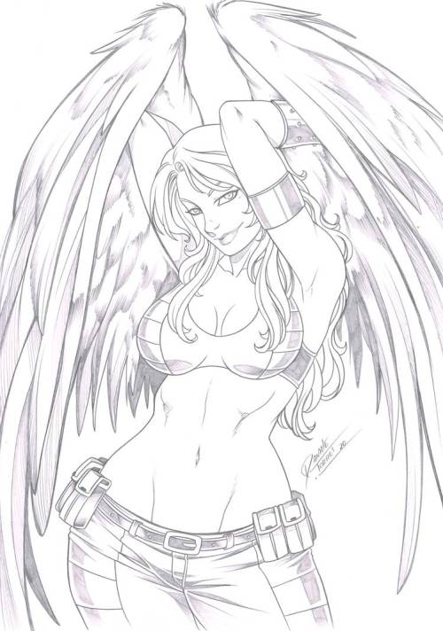 Hawkgirl by Dannith