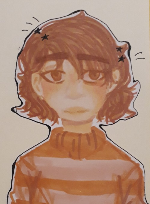 I Don't Have Anything Other To Post, So It's Quick Marker Sketch From January