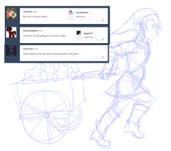 You guys were really caught up on that LoZ reference. Pretty much stole all the requests.