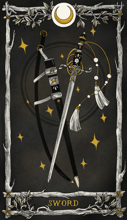 THE STARLESS SEA TAROT CARD COUNTDOWN: The Crown and the Sword “The owl who consumed Fate’s eyes gai