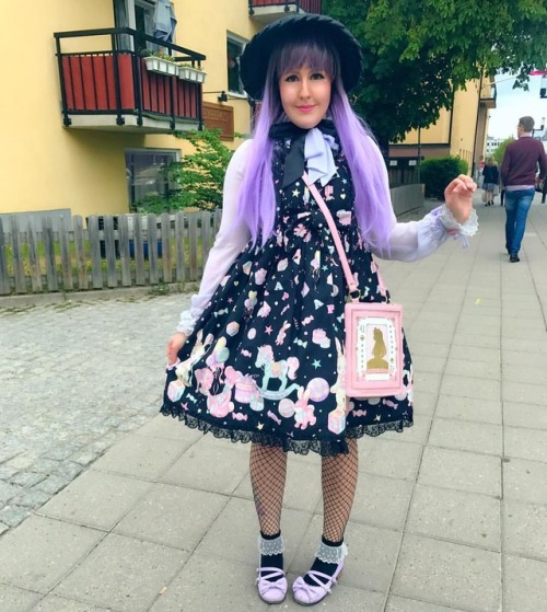 My outfit from Japanloppisen saturday✨ its been a while since I wore lolita #angelicpretty #kawaii 