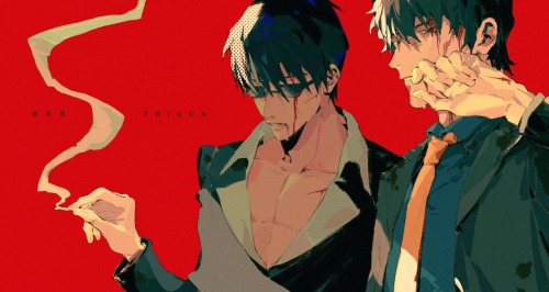 animepopheart: ★ 【兔仔侠】 「 血界戦線 」 ☆ ⊳ wolfwood // starphase ✔ republished w/permission ⊳ ⊳ follow me o