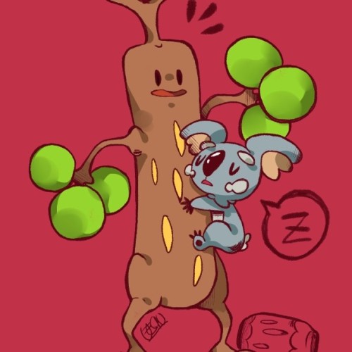 #nekkoala #sudowoodo #pokemon #pokemonsun #pokemonmoon #drawing #dibujo