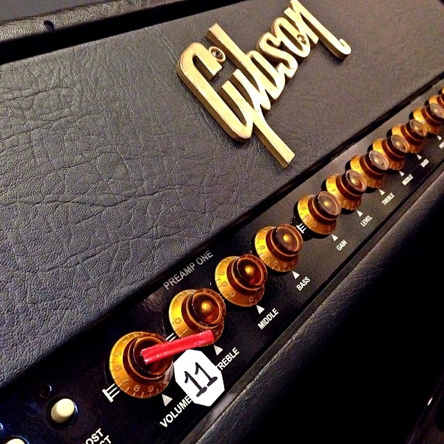 gibson90210:  On the 11th day of #Christmas my true love gave to me, An Amp That