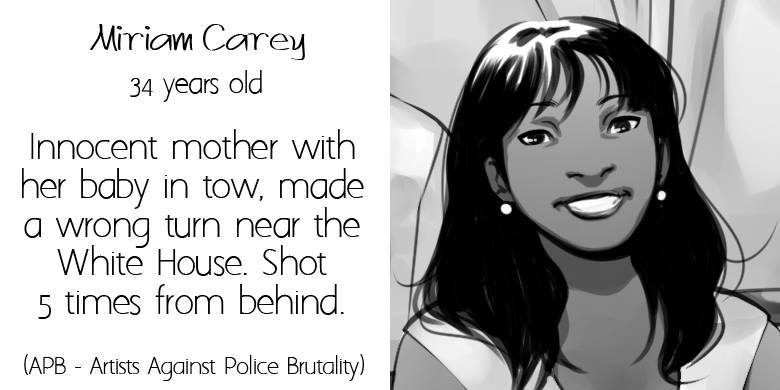 csrcalloway:Victims of police brutality… Art by Ashley A. Woods.This is my submission