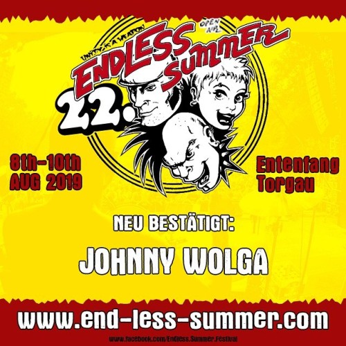 Der Herr Wolga kommt sogar mit neuer Platte! #johnnywolga #bands #esoa2019