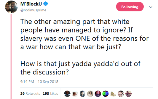 jamaicanblackcastoroil:  nylaporp:  thatpettyblackgirl:   Him: “tyranny is any time a government overreaches, and controls a life too much.”  Interviewer: “..like slavery??”   I’M LAUGHING MY HEAD OFF. THAT GUY LOOKS LIKE A IDIOT   “I’m