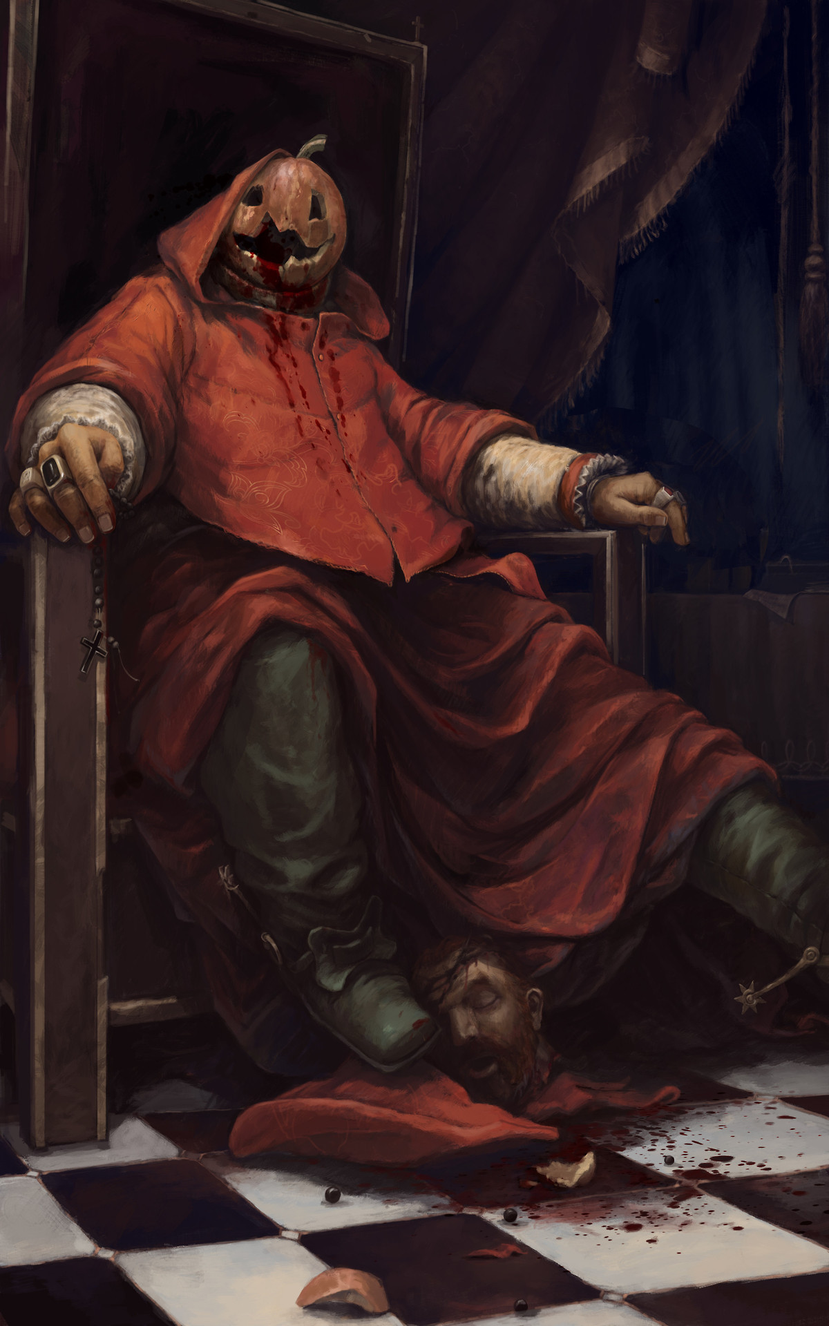 morbidfantasy21:Halloween concept by MoloTok_23 Ivan  