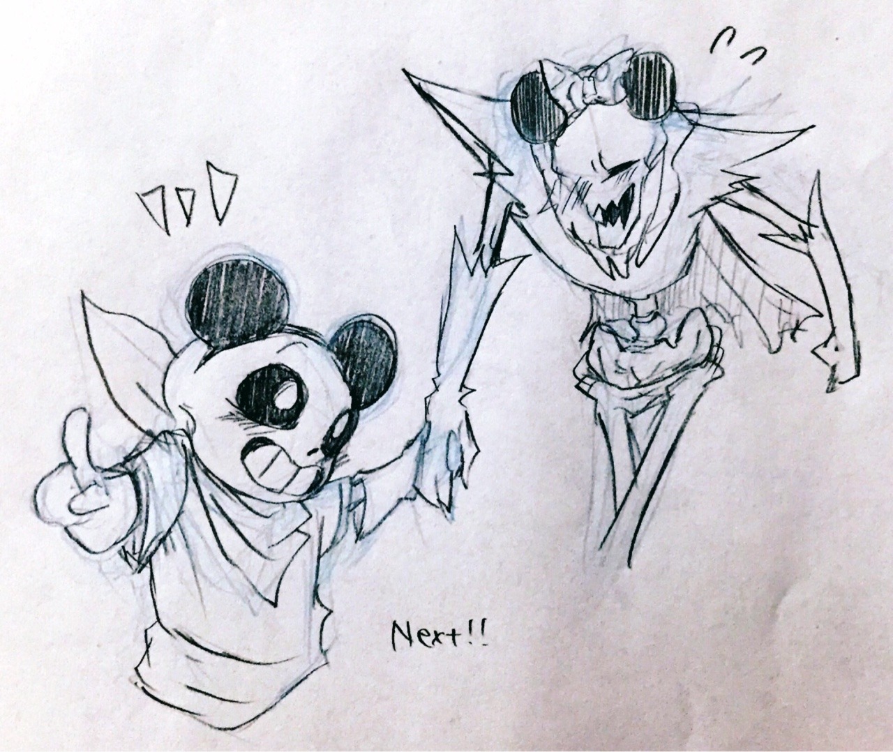 nolly420:  Quick sketches inspired by @ti–ti !!!!!!!! What you’ve done to me