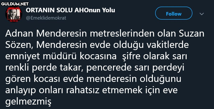 ORTANIN SOLU AHOnun Yolu...