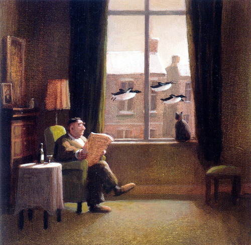 nelsoncarpenter:  nevver:  February, Michael Sowa
