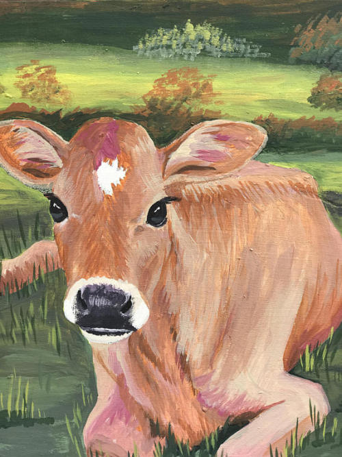 Cow Painting //TheHeartoftheCountry