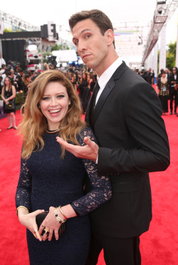invisionagency:  Orange is the New Black Natasha Lyonne and actor Pablo Schreiber arrive at the 66th Primetime Emmy Awards at the Nokia Theatre 