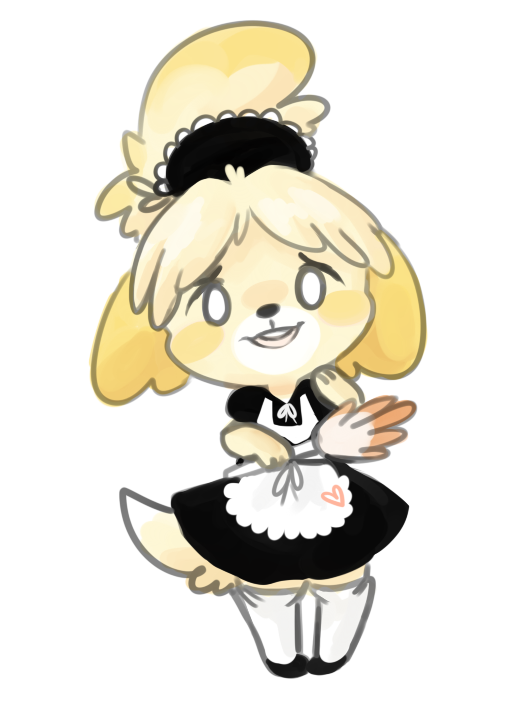 mageofalpaca:  I drew puppies in todays stream  cutie Isabelle &lt;3