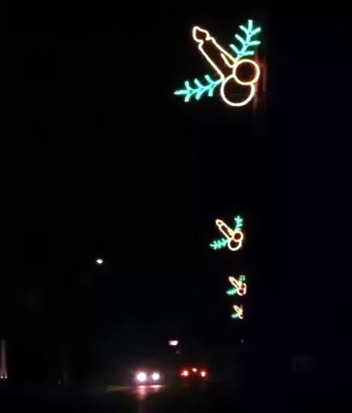 Finally …  We Got The Christmas Decorations Up.