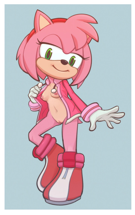 junyois: Amy rose lewdy -Commission @@ 
