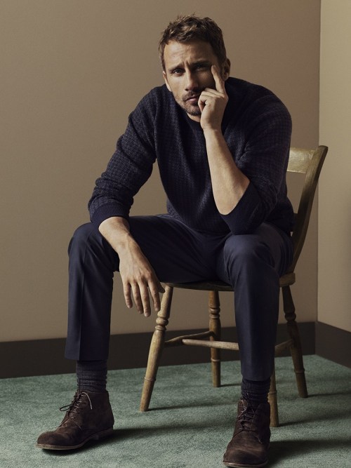 elijah120607:Matthias Schoenaerts＠Ben Weller - MR PORTER.   your honor i love him