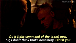 Sam And Jack + Jacks Faith In Sam/her Abilities