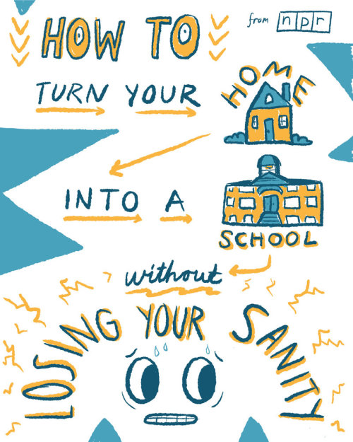 Read the rest: How To Turn Your Home Into A School Without Losing Your SanityComic by: LA Johnson / 