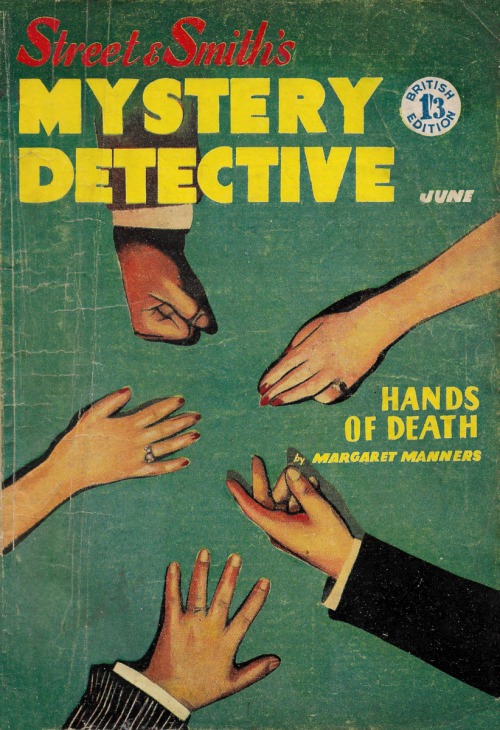 Street &Amp;Amp; Smith’s Mystery Detective, Vol. Iii. No.1 (June 1956).From Ebay.