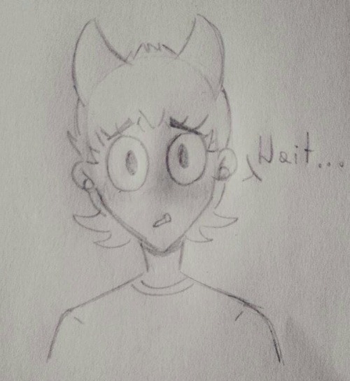 crazyqueenofworld:  Baconcola week Day 3: Realization  I’m sorry that it looks kinda messy and rushed, but I didn’t have much time so here ya go 
