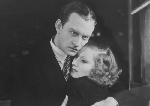 gatabella: Greta Garbo and Conrad Nagel, The Mysterious Lady, 1928