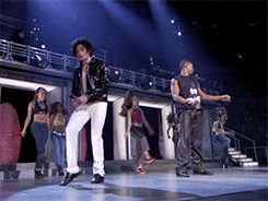 themjquotes:Michael showing Usher who owns the crown.haaa, this is too cute.