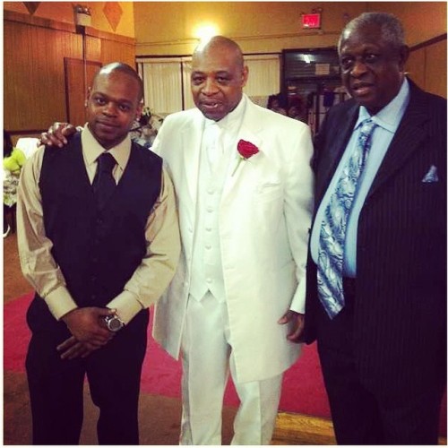 TBT w/ my OG'z Pops &Grandpa!!! pops tieing the knot second time around!! #LookinLikeMyOlderBtothas #Lol #TheFam #thehigh