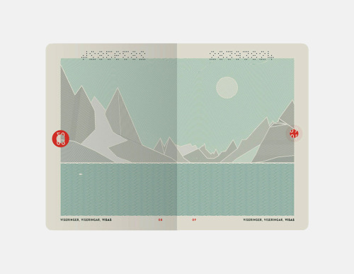 New Norwegian Passport - Neue Design Studio