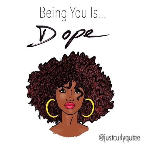 Be dope! #hairspiration #justcurlyqutee #teamnatural #teamcoils #teambeauty #healthyhair #bighair #