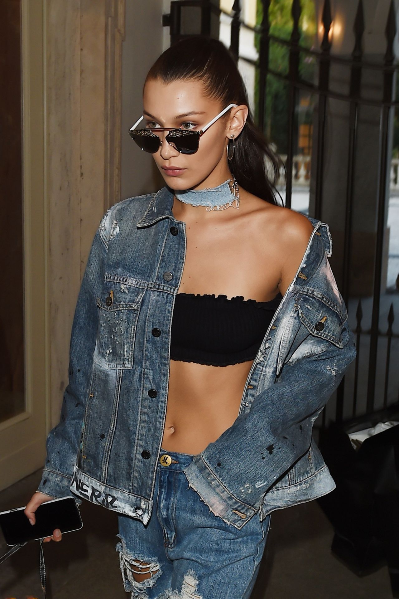 prettymissy4u:  Bella Hadid - Milan. ♥   Wow so fierce and so sexy. Love that outfit