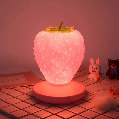 peachblushparlour:Strawberry Lamp