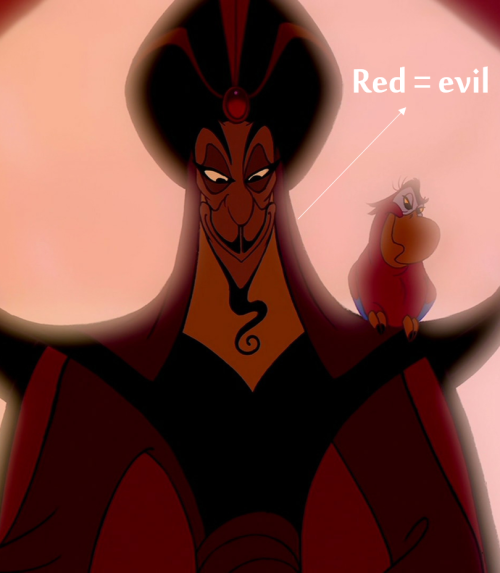 mydollyaviana:Observations I made from watching Aladdin. No editing of the colours was done.Is this 