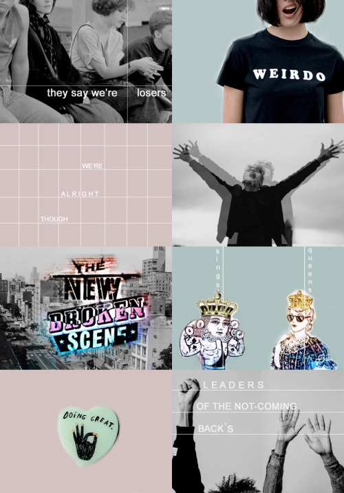 felicetysmoak:  aesthetic : she’s kinda hot, 5 seconds of summer      ↳ they say we’re losers and we’re alright with that     we are the leaders of the not coming back’s  