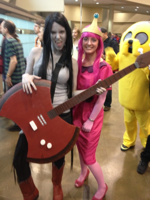 vilala:Some of the awesome stuff I saw/did at fanexpo as Marceline!!!