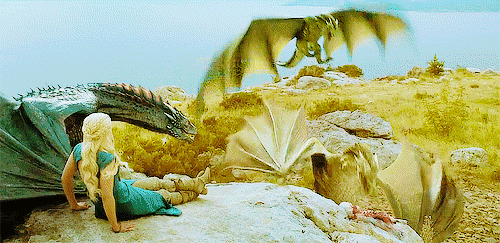 iheartgot:  You’re a Targaryen, you’re the mother of dragons.  I need to be more