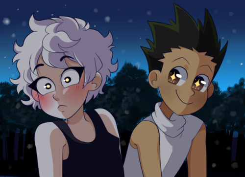 kieau:screenshot redraw of one of my fav hxh scenes :’)