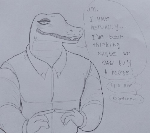 I Had An Idea Of Them Having This Conversation For A Long Time And I Decided To Draw It Finally