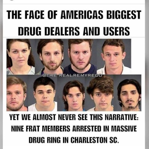 @Regranned from @therealremyredd - Authorities busted nine current and former college students for